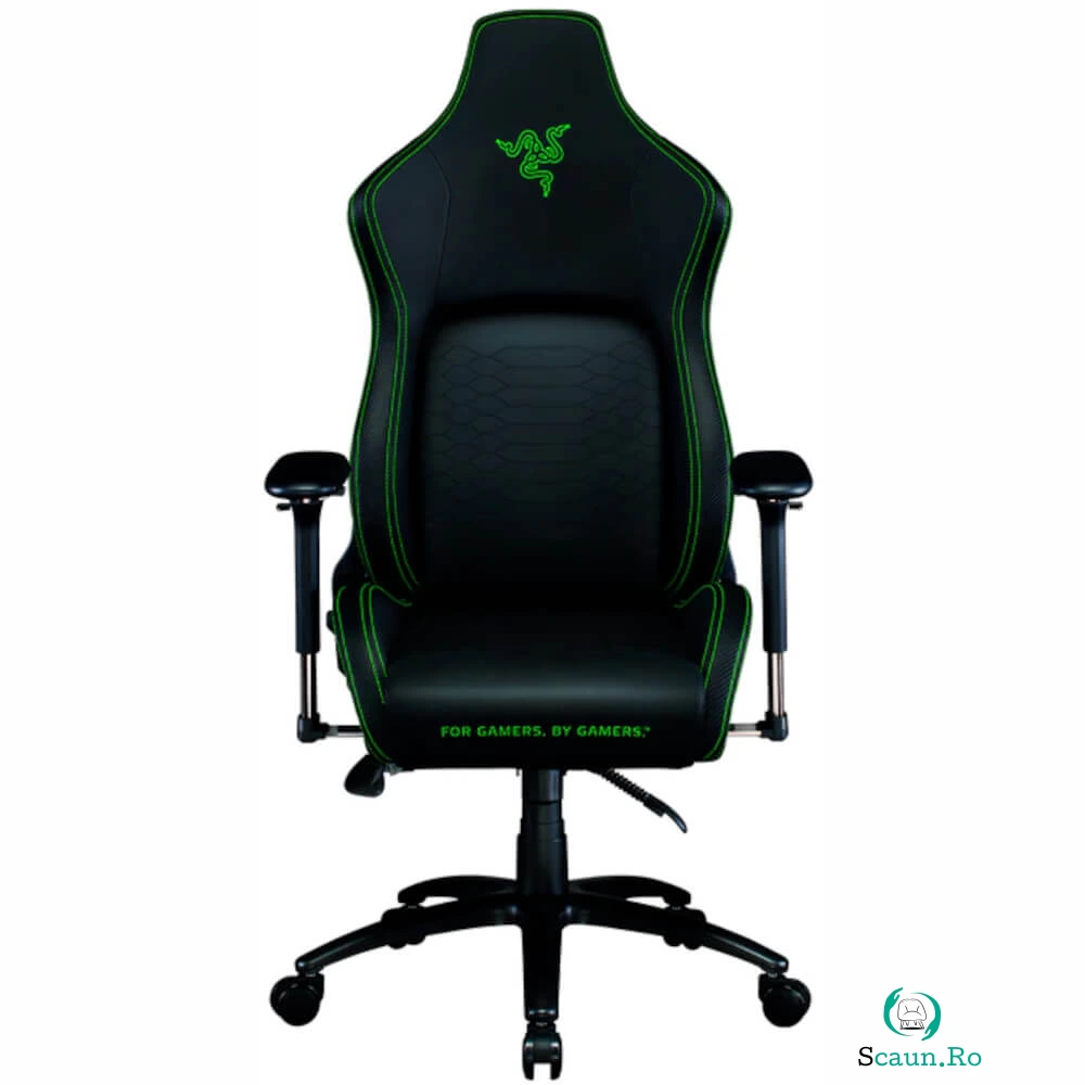 Scaun gaming Razer Iskur, Negru/Verde