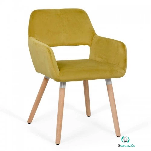 Scaune de bucatarie BUC 280 galben la 369.00 lei ron