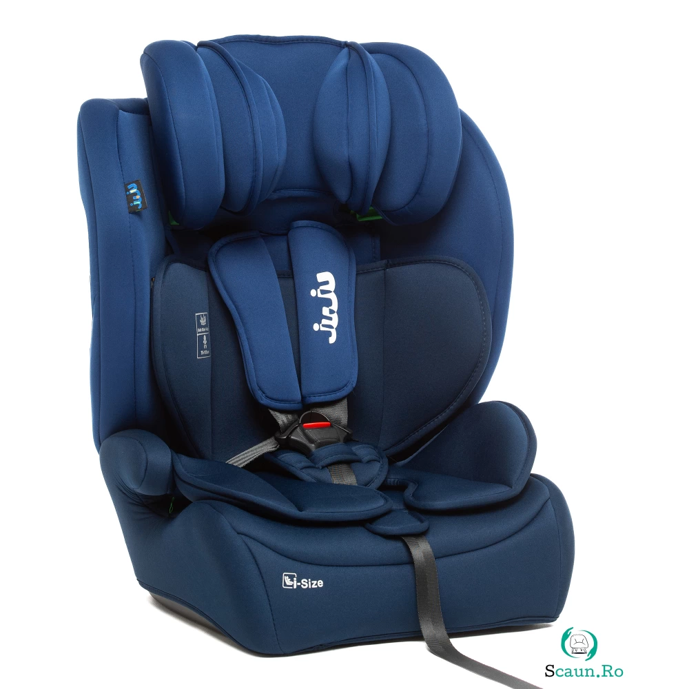 Scaun auto Juju Safe Rider i-Size albastru-bleumarin