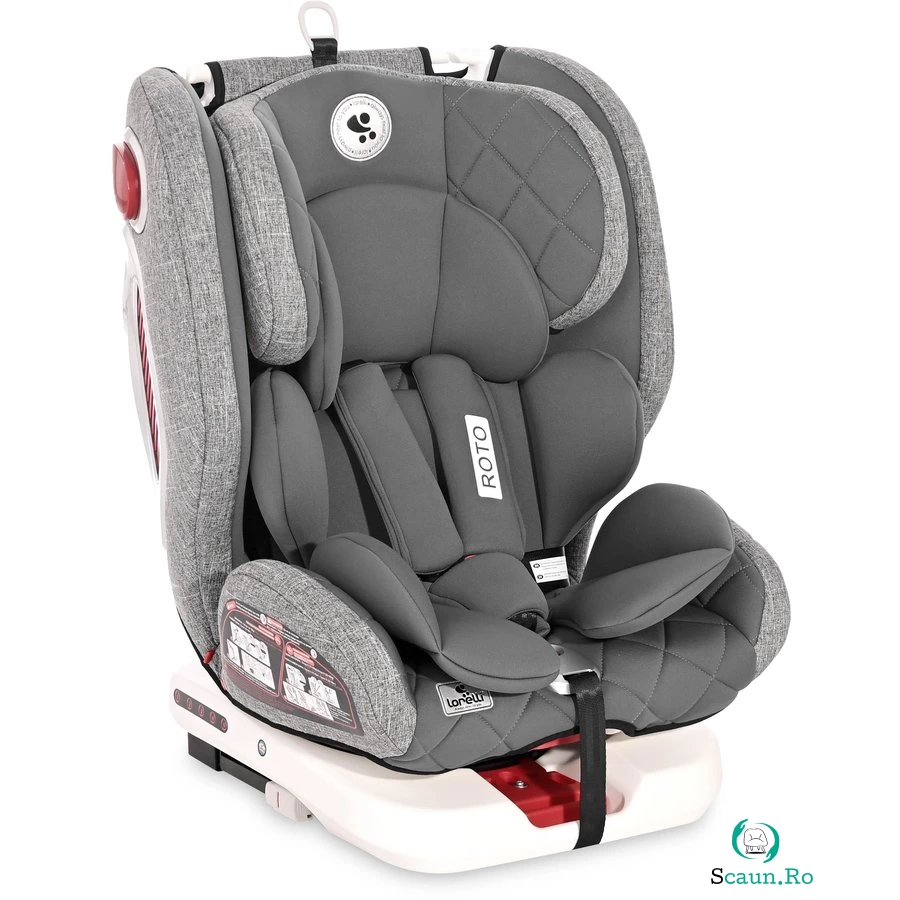Scaun auto copil Roto Isofix Grey