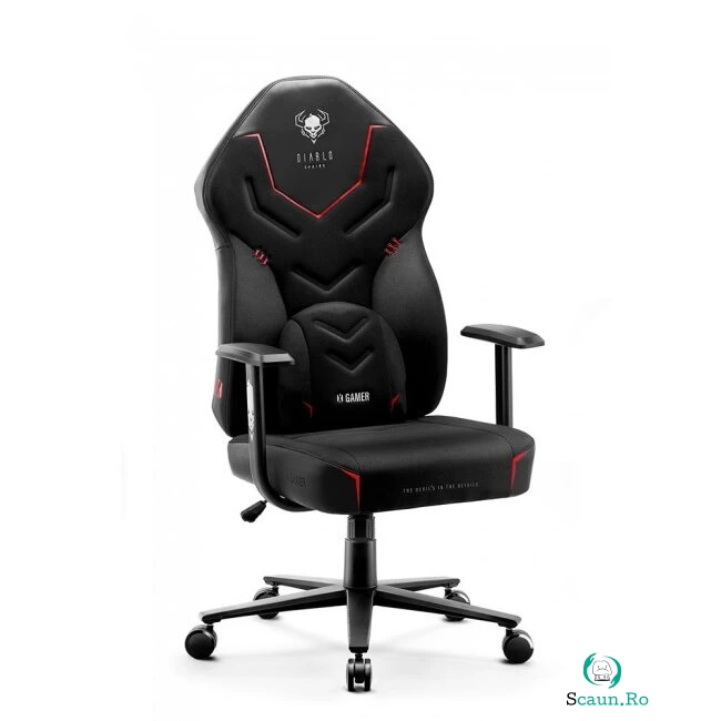 Scaun Gaming X-Gamer 2.0 Normal Size Dark Obsidian