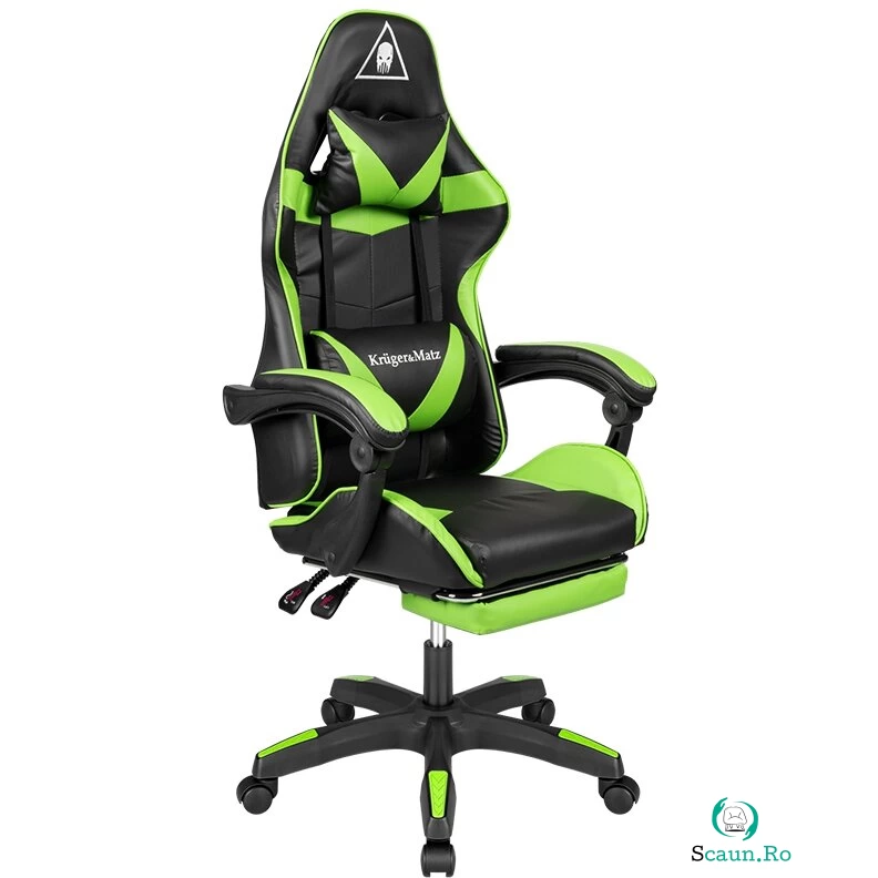 Scaun Gaming GX-150 Negru/Verde