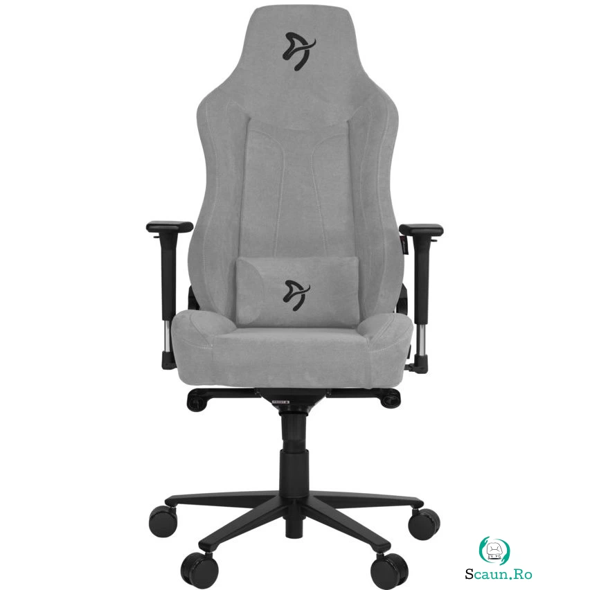 Scaun Gaming Vernazza Soft Fabric Light Grey la 1,414.99 lei ron