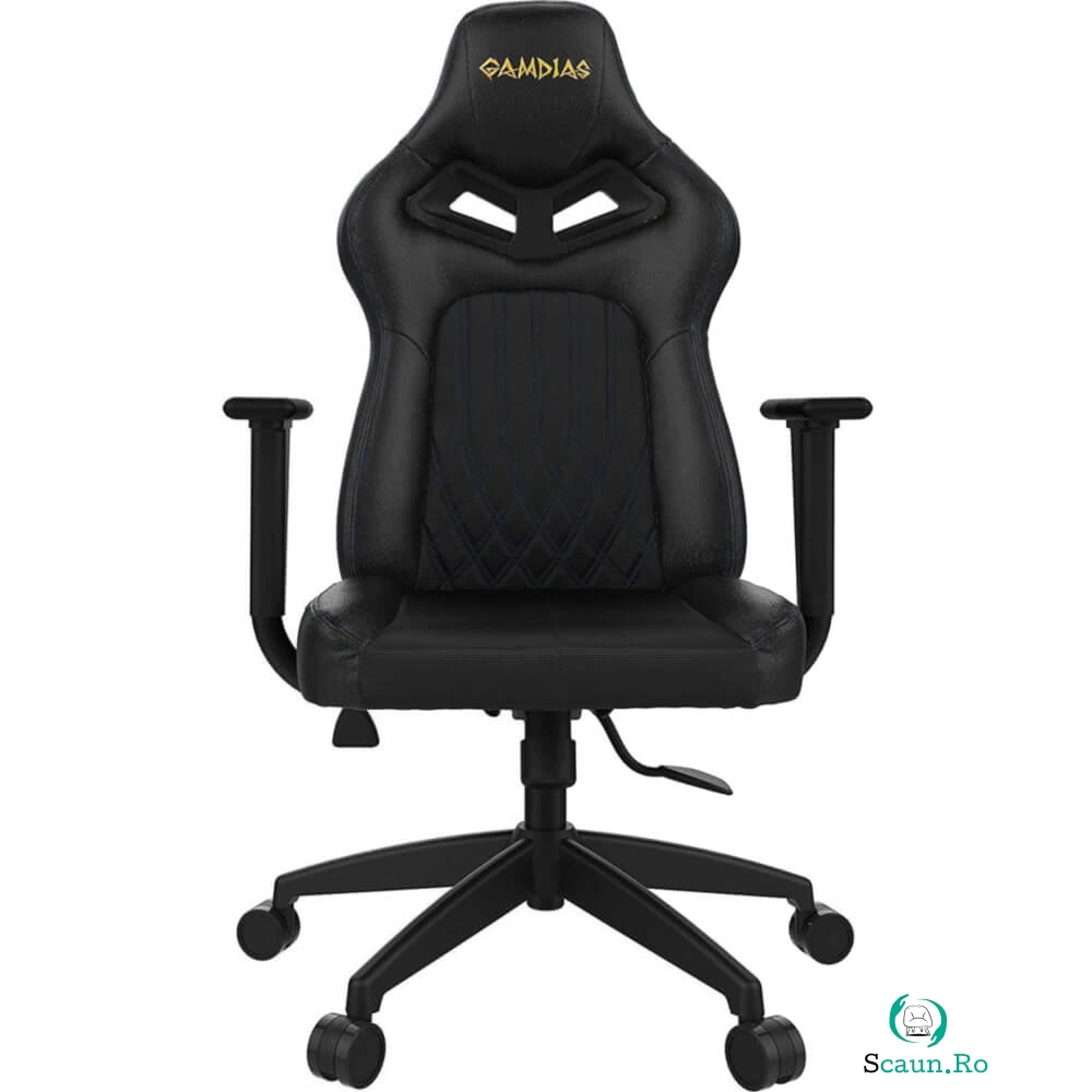 Scaun gaming Gamdias Achilles E3 L, iluminare RGB, Negru la 1,199.99 lei ron