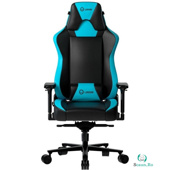 Scaun Gaming Base 311 150kg Negru / Albastru