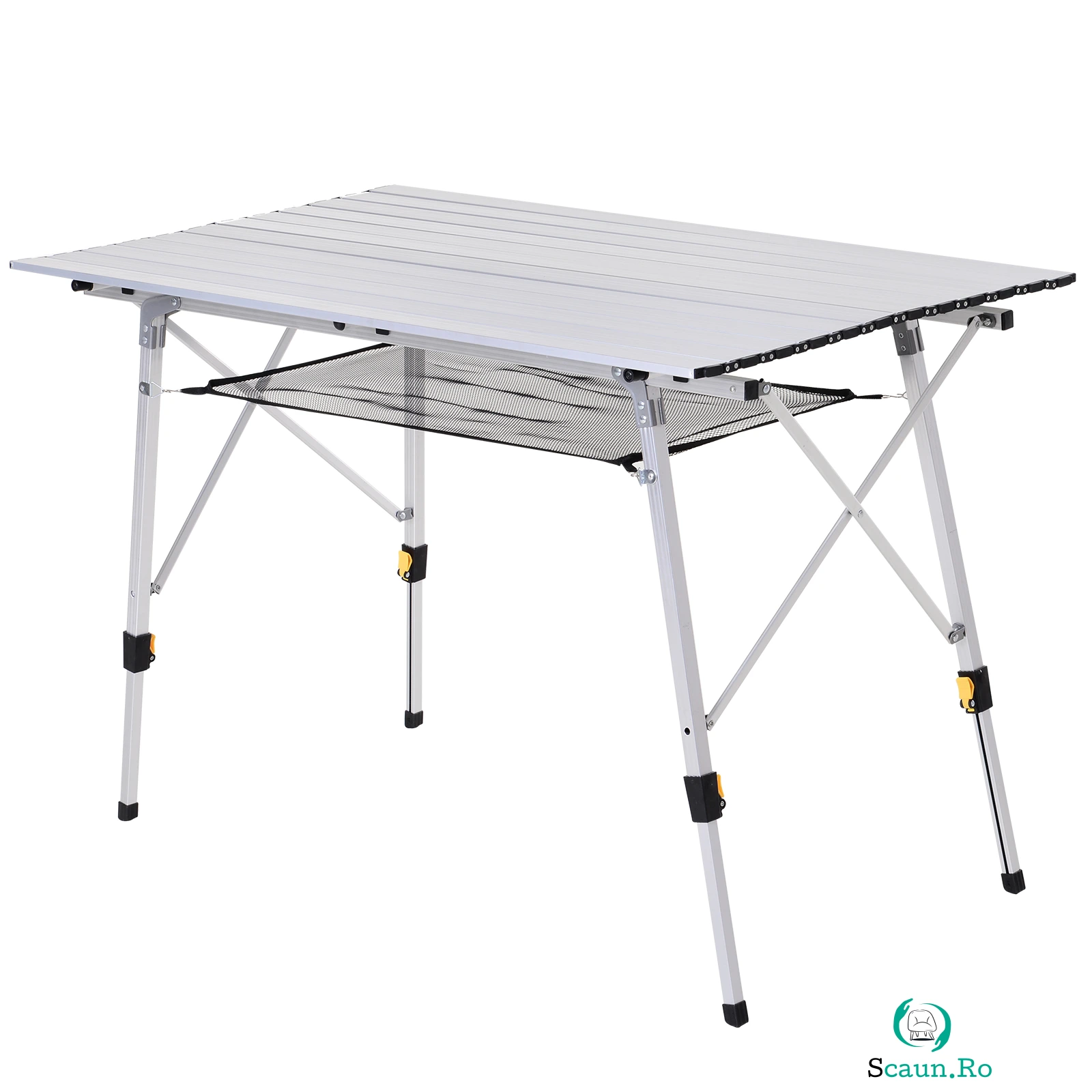 Outsunny Masă de Picnic Portabilă, Pliabilă, Ușoară, din Aluminiu cu Husă de Transport, 120x70 cm | Aosom Romania la 469.99 lei ron