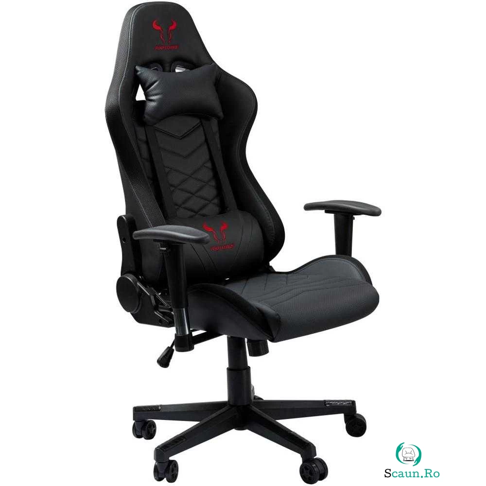 Scaun gaming Riotoro Spitfire X1 Pro-Level, Negru