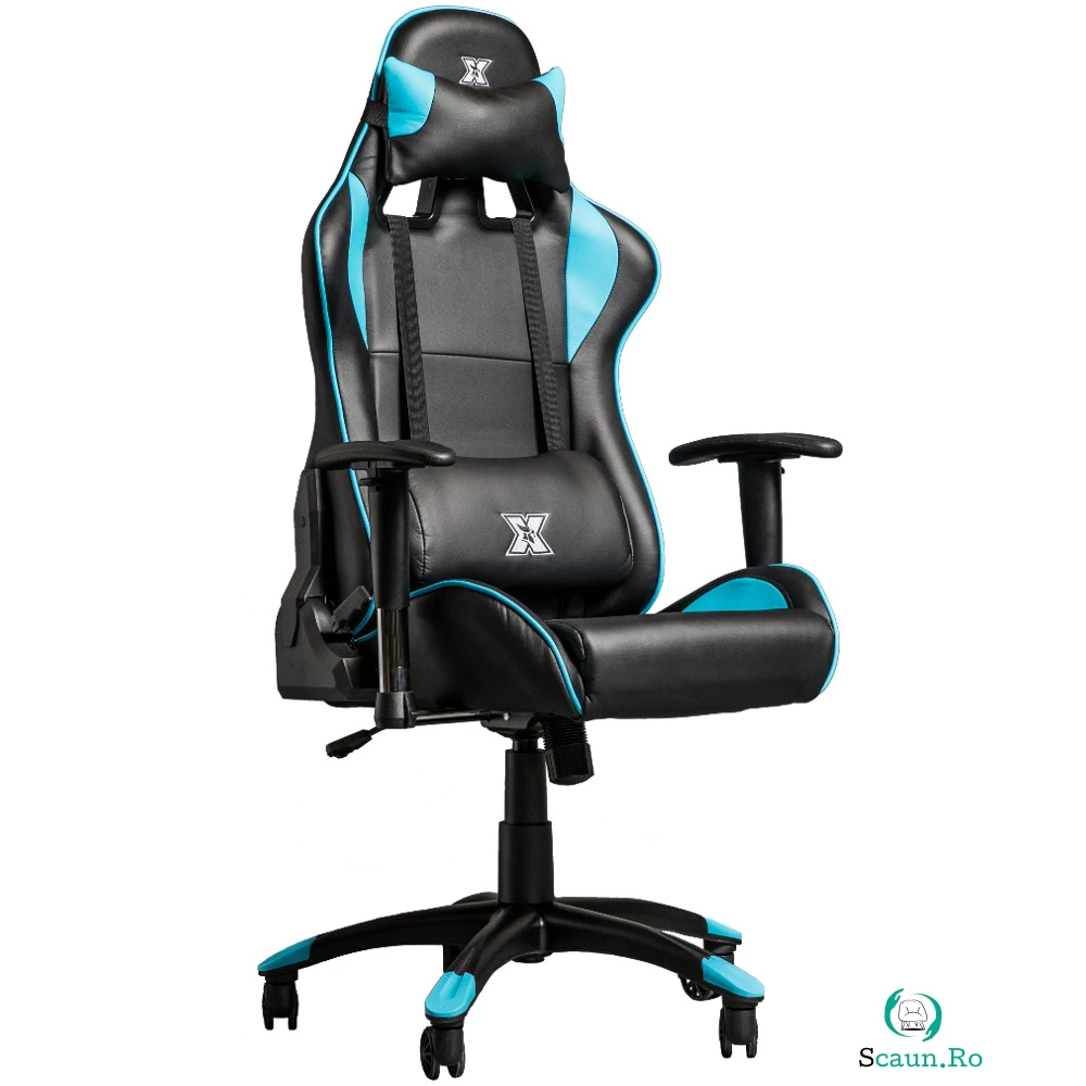 Scaun Gaming Serioux Torin, Albastru