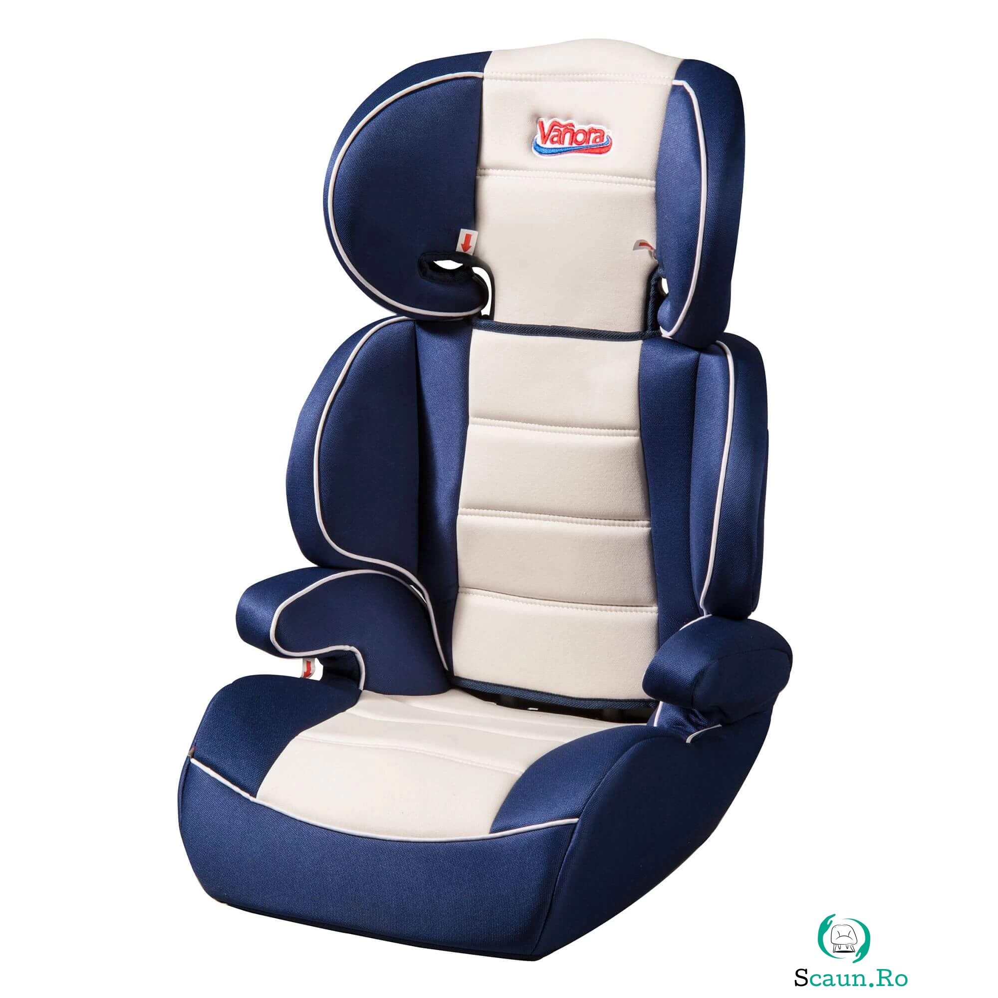 Scaun auto Vanora MXZ-EBBUBE, 15-36 Kg, Albastru/Bej