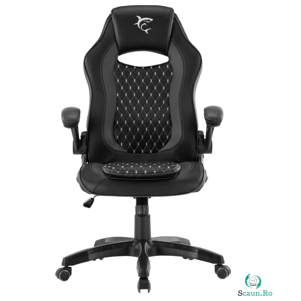 Scaun gaming White Shark Nyx, Negru