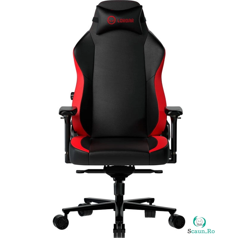 LORGAR Scaun gaming LORGAR Embrace 533, Negru-Rosu