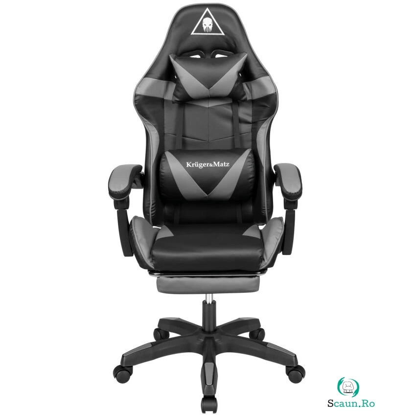 Scaun Gaming GX-150 Negru/Gri